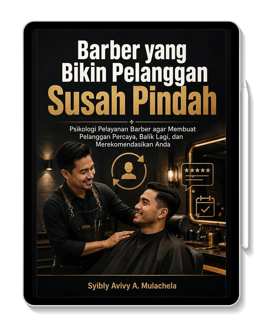 eBook Barber: Barber yang Bikin Pelanggan Susah Pindah