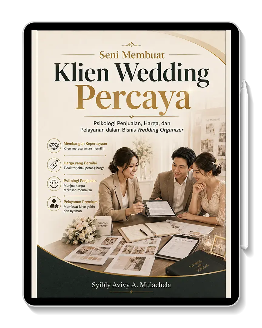 eBook Wedding Organizer: Seni Membuat Klien Wedding Percaya