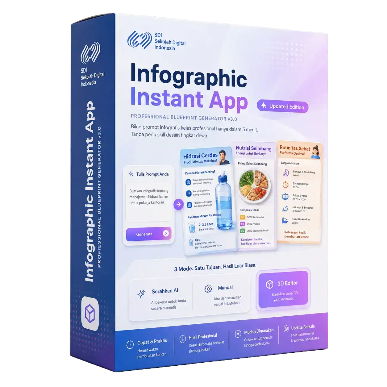 Cover Infographic Instant App — Updated Edition
