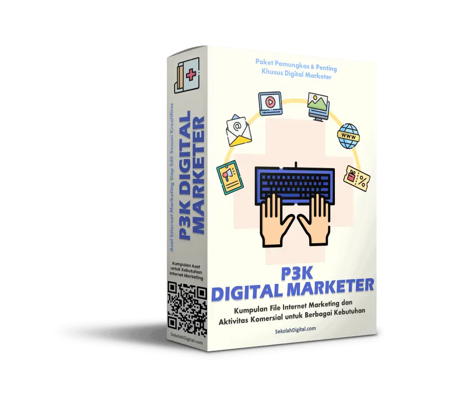 Paket aset P3K Digital Marketer